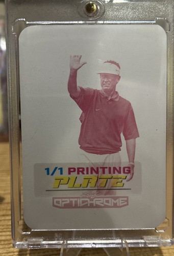 Steve spurrier printing plate - steve,